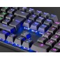 Mars Gaming MK422BIT Mechanical Keyboard RGB rainbow lighting Switch Blue - Layout Italiano