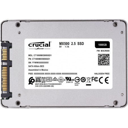 Crucial Ssd 1TB MX500 CT1000MX500SSD1