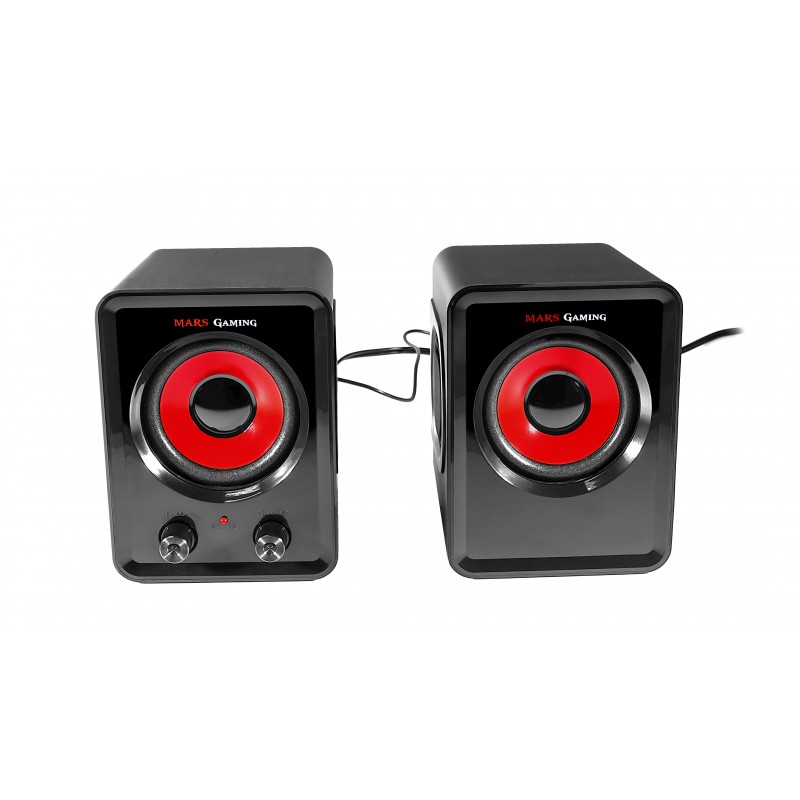 Mars Gaming Speakers MS3 Black Red 15W