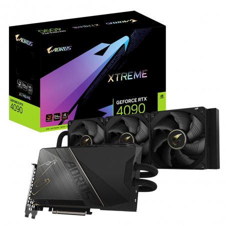 Vendita Gigabyte Schede Video Nvidia Gigabyte GeForce® RTX 4090 24GB AORUS Xtreme GV-N4090AORUSX W-24GD
