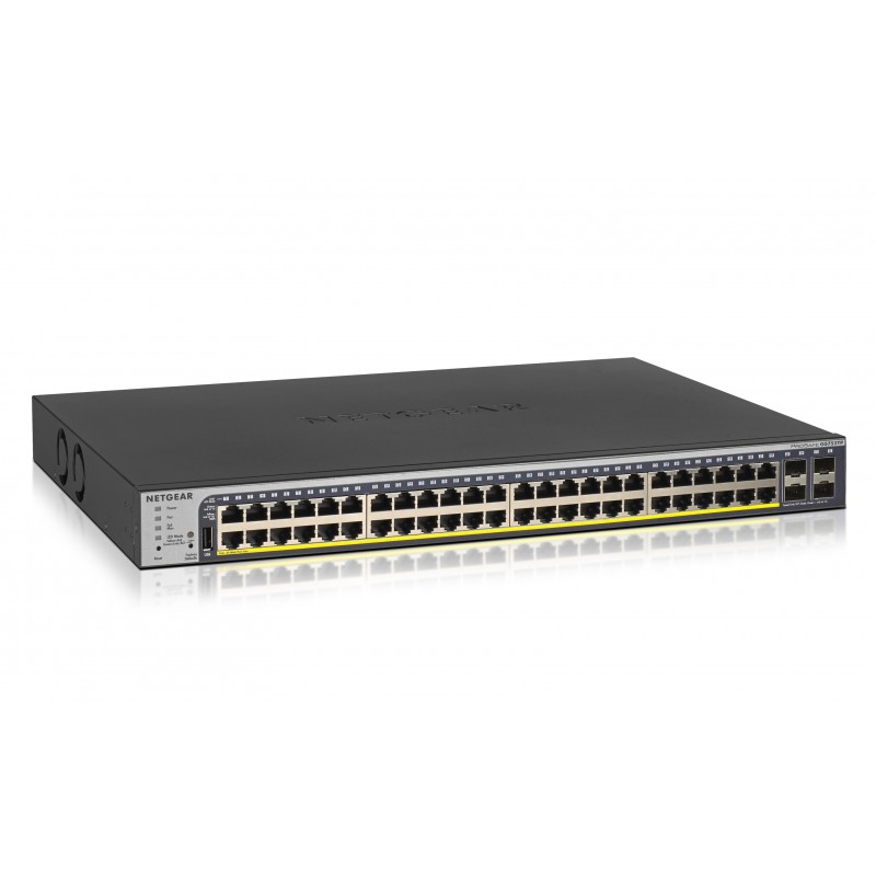 NETGEAR Switch Desktop 48-Port 10/100/1000 GS752TP-200EUS V2