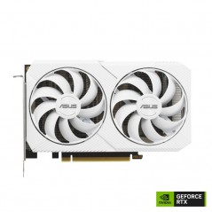 Vendita Asus Schede Video Nvidia Asus GeForce® RTX 3060 8GB DUAL OC White Edition (LHR) 90YV0GB7-M0NA00