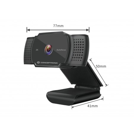 Webcam CONCEPTRONIC AMDIS02B 2K