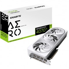 Vendita Gigabyte Schede Video Nvidia Gigabyte GeForce® RTX 4070 Ti 12GB AERO OC GV-N407TAERO OC-12GD