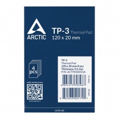 Vendita Arctic Pasta Termica Arctic TP-3 Pad Termoconduttivo 100x20mm 0.5mm - 4 pezzi ACTPD00055A