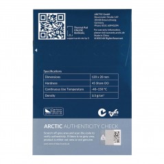 Vendita Arctic Pasta Termica Arctic TP-3 Pad Termoconduttivo 100x20mm 0.5mm - 4 pezzi ACTPD00055A