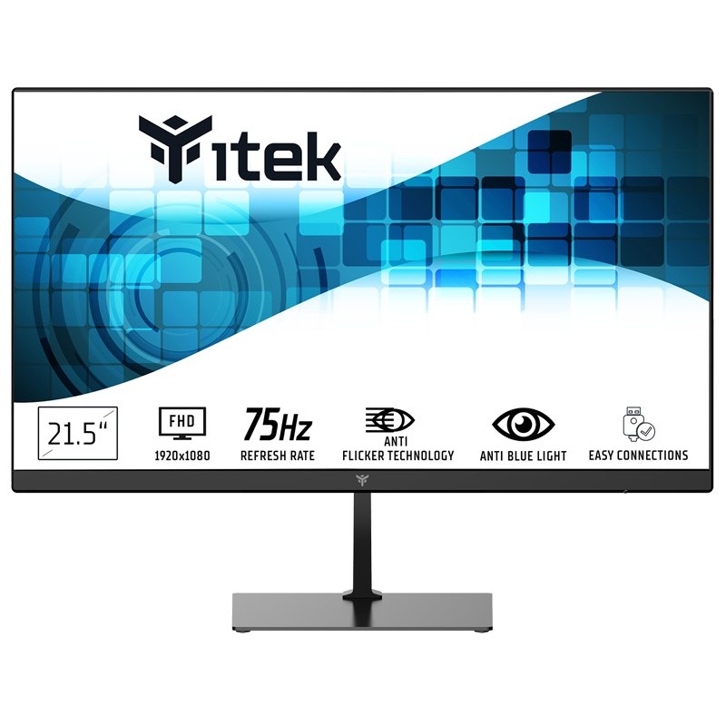 Monitor ITEK GWF 21.5 FLAT FHD SLIM FRAMELESS