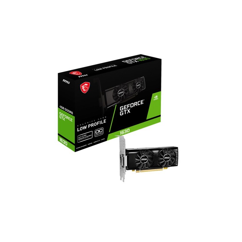 Msi GeForce® GTX 1630 4GB LP OC