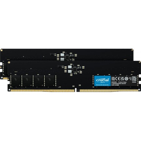 Vendita Crucial Memoria Ram Ddr5 Memoria Ram Crucial DDR5 32GB 5600 CT2K16G56C46U5 KIT 2x16GB CT2K16G56C46U5