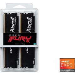 Memoria Ram Kingston DDR5 32GB 5200 EXPO FURY Beast KF552C36BBEK2-32 KIT 2x16GB