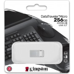 Vendita Kingston Technology Usb Flash - Pen Drive USB 256GB Kingston DataTraveler Micro USB 3.2 DTMC3G2/256GB DTMC3G2/256GB