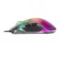 Mars Gaming MMGLOW RGB Chroma-Glow Gaming Mouse Finitura Specchio Ultra-leggero, 12800 DPI Nero