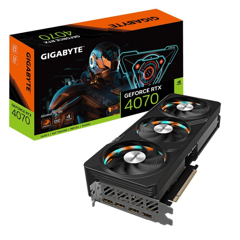 Gigabyte GeForce® RTX 4070 12GB Gaming OC