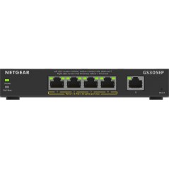 Netgear Plus Switch 5-port 10/100/1000 GS305EP-100PES