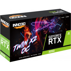 Vendita Inno3D Schede Video Nvidia Inno3D GeForce® RTX 3050 8GB Twin X2 OC N30502-08D6X-11902130