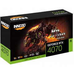 Vendita Inno3D Schede Video Nvidia Inno3D GeForce® RTX 4070 12GB X3 OC N40703-126XX-185252L