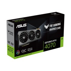 Vendita Asus Schede Video Nvidia Asus GeForce® RTX 4070 12GB TUF Gaming OC 90YV0IZ0-M0NA00