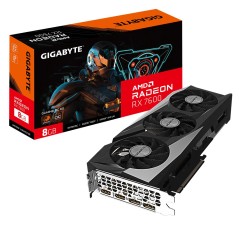 Vendita Gigabyte Schede Video Ati Amd Gigabyte Radeon RX 7600 GAMING 8GB OC GV-R76GAMING OC-8GD 1.0