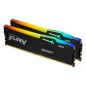 Memoria Ram DDR5 Kingston 16GB 6000 FURY Beast RGB EX KF560C36BBEAK2-16 KIT 2x8GB