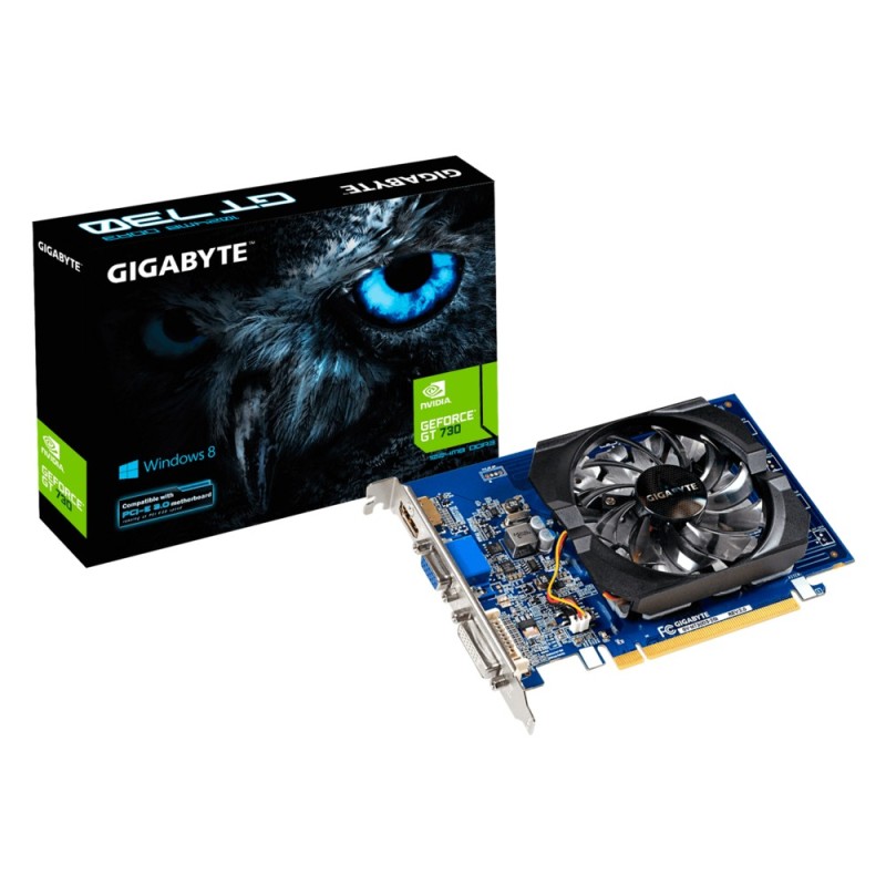 Gigabyte GeForce® GT 730 2GB D3 2GI (Rev. 3)