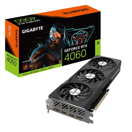 Vendita Gigabyte Schede Video Nvidia Gigabyte GeForce® RTX 4060 8GB GAMING OC GV-N4060GAMING OC-8GD
