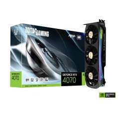 Vendita Zotac Schede Video Nvidia Zotac GeForce® RTX 4070 12GB Gaming AMP Extreme AIRO ZT-D40700F-10P