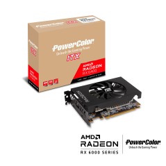 Vendita PowerColor Schede Video Ati Amd PowerColor Radeon RX 6400 ITX 4GB GDDR6 AXRX 6400 4GBD6-DH