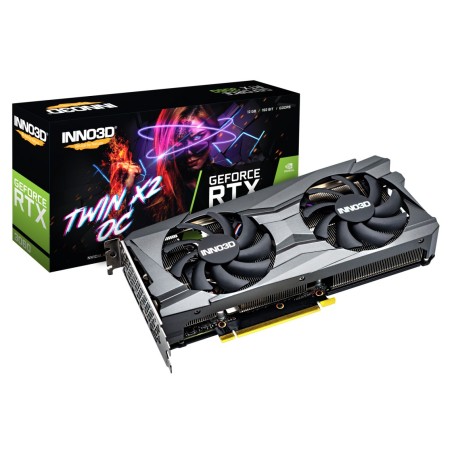 Vendita Inno3D Schede Video Nvidia Inno3D GeForce® RTX 3060 12GB Twin X2 OC N30602-12D6X-11902120H