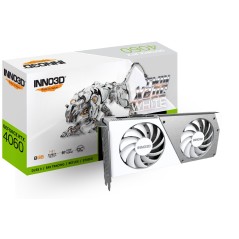 Vendita Inno3D Schede Video Nvidia Inno3D GeForce® RTX 4060 8GB Twin X2 OC White N40602-08D6X-173051W