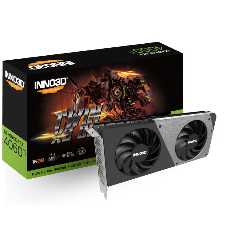 Inno3D GeForce® RTX 4060TI 16GB Twin X2 OC