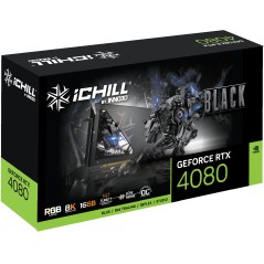 Vendita Inno3D Schede Video Nvidia Inno3D GeForce® RTX 4080 16GB iCHILL Black C4080B-166XX-18700006