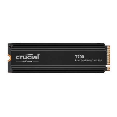 Vendita Crucial Hard Disk Ssd M.2 Crucial SSD M.2 2TB T700 CT2000T700SSD5 PCIe M.2 NVME Gen5 Heatsink CT2000T700SSD5