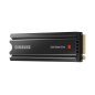 Samsung SSD M.2 2TB 980 Pro NVMe MZ-V8P2T0CW PCIe 4.0 x4 Heatsink