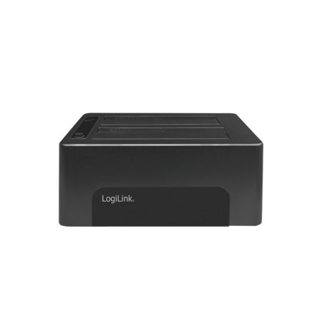 LogiLink Quickport Dockingstation USB 3.0 2-Port 2.5/3.5 SATA HDD/SSD QP0029