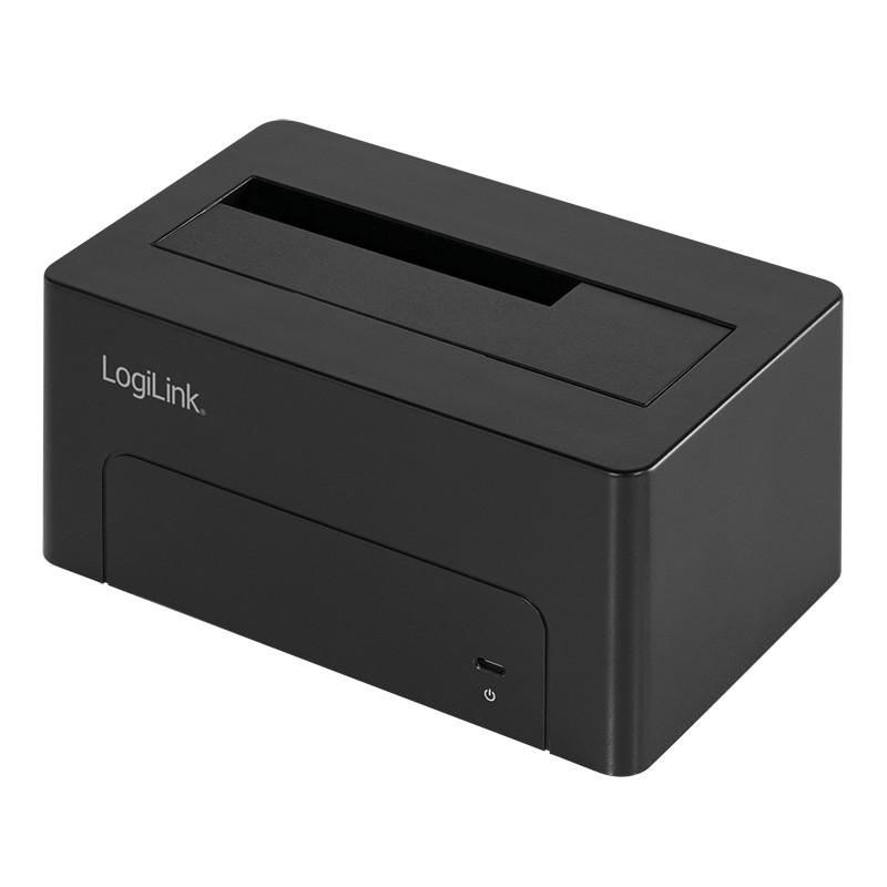 LogiLink Quickport Dockingstation USB 3.1 Gen 2 1-Port 2.5/3.5 SATA HDD/SSD QP0027