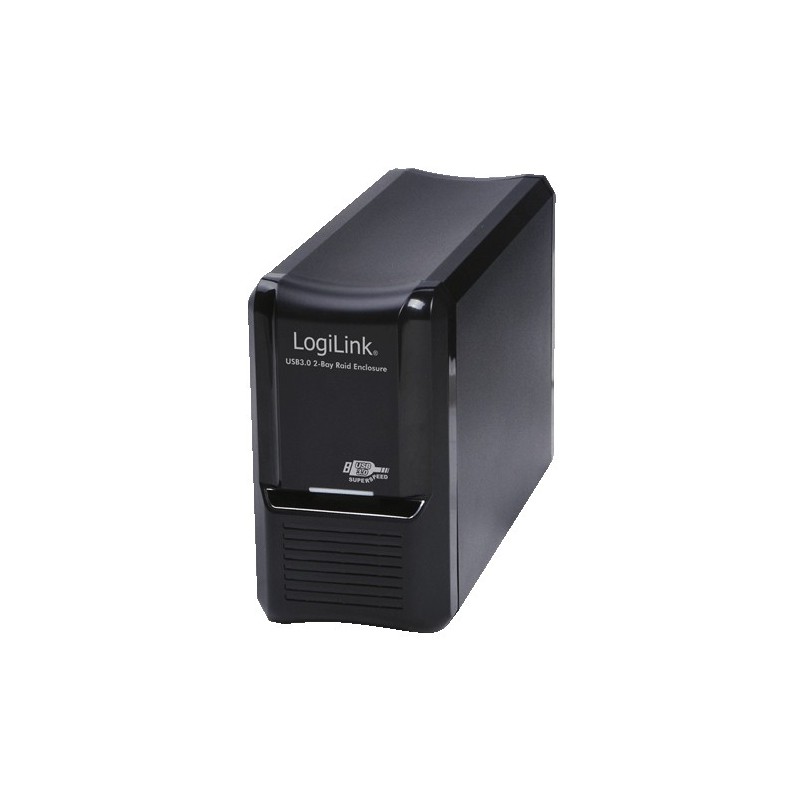 LogiLink Box Hard Disk 3.5 SATA USB 3.0 2-Bay Raid UA0154A