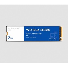 Vendita Western Digital Hard Disk Ssd M.2 Western Digital Blue SSD M.2 2TB SN580 NVME M.2 PCIe 4.0 x4 WDS200T3B0E WDS200T3B0E