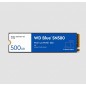 Western Digital Blue SSD M.2 500GB SN580 NVME M.2 PCIe 4.0 x4 WDS500G3B0E