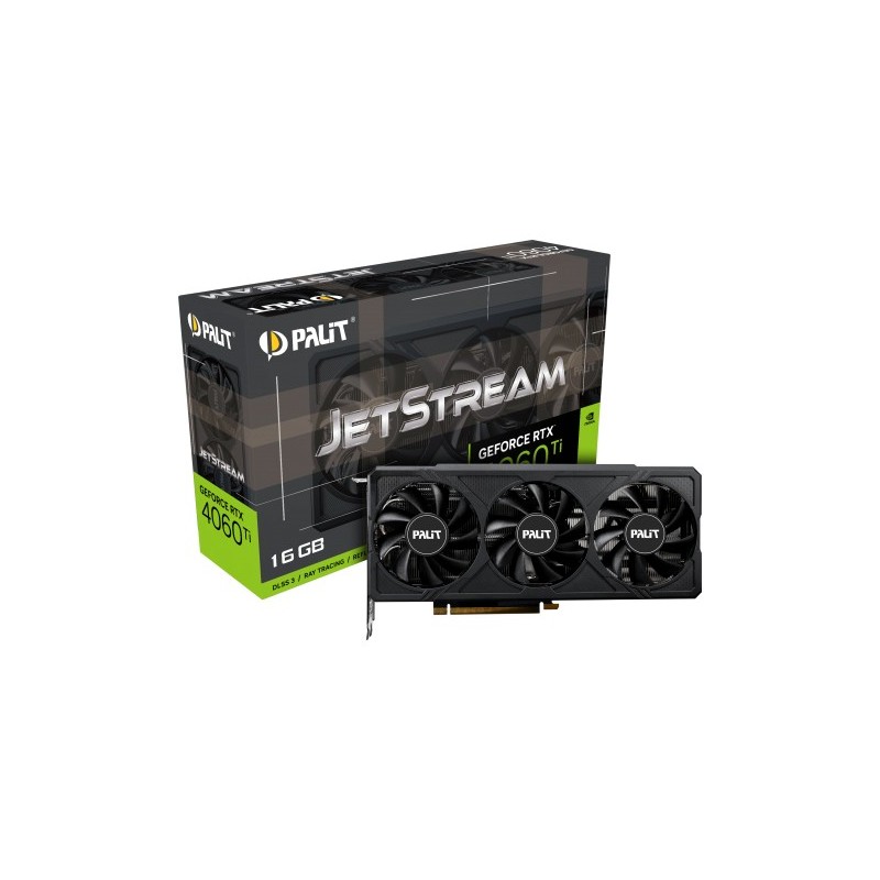 Palit GeForce® RTX 4060Ti 16GB JetStream GDDR6