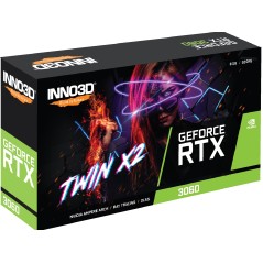 Vendita Inno3D Schede Video Nvidia Inno3D GeForce® RTX 3060 8GB Twin X2 OC N30602-08D6X-11902130