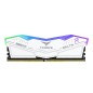 Memoria Ram DDR5 Team Group 32GB 6400 T-Force Delta RGB FF4D532G6400HC40BDC01 weiß