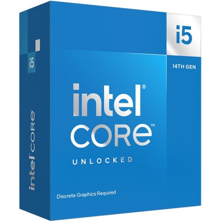 Vendita Intel Cpu Socket 1700 Intel Intel Cpu Core i5 14600KF 3.50Ghz 24M Raptor Lake-S Refresh Box BX8071514600KF
