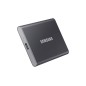 Hard disk Esterno Ssd Samsung 2TB T7 MU-PC2T0T/WW grey