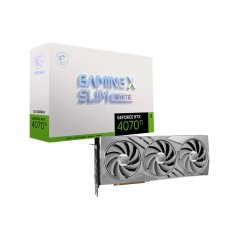 Vendita Msi Schede Video Nvidia MSI GeForce® RTX 4070 TI 12GB Gaming X SLIM WHITE V513-288R