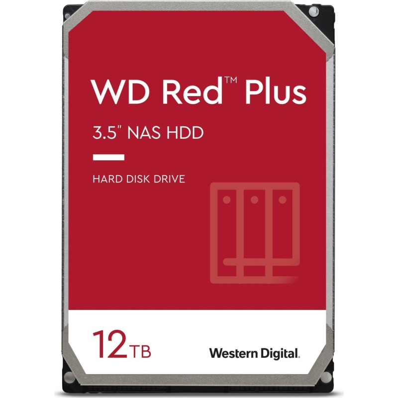 Hard Disk 3.5 Western Digital Red Plus WD120EFBX 12TB