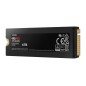 Samsung 990 Pro M.2 4TB NVMe MZ-V9P4T0CW PCIe 4.0 x4 Heatsink