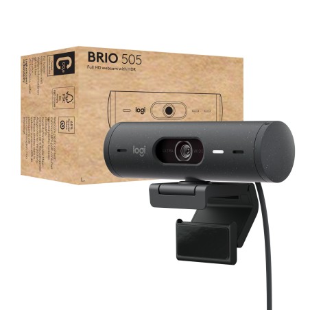 Vendita Logitech Webcam Webcam Logitech Brio 505 (960-001459) 960-001459