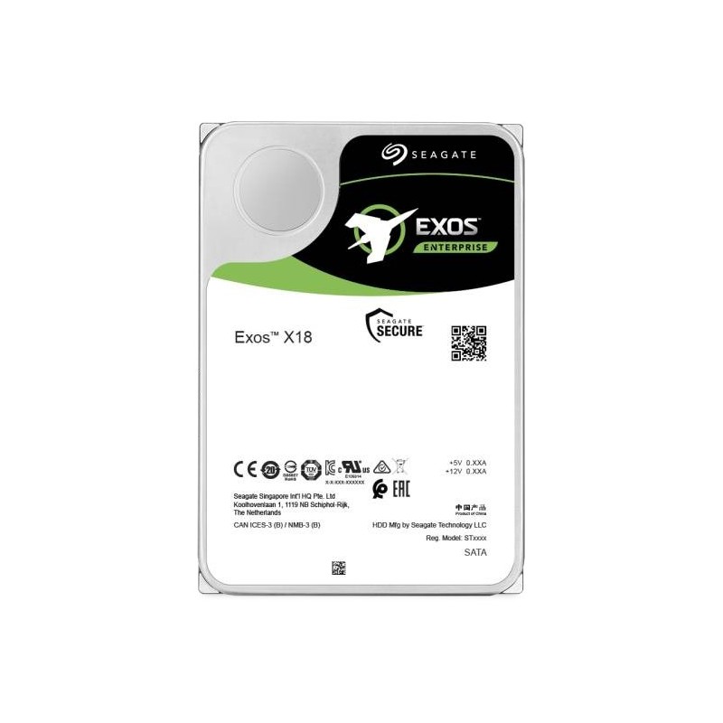 Hard Disk 3.5 Seagate Exos X18 ST16000NM004J 16TB SAS