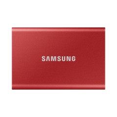 Vendita Samsung Hard Disk Esterni Hard Disk esterno Samsung 2TB T7 MU-PC2T0R rosso MU-PC2T0R/WW