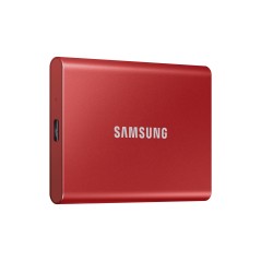 Hard Disk esterno Samsung 2TB T7 MU-PC2T0R rosso